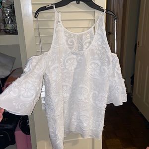 Never been worn white off shoulder blouse